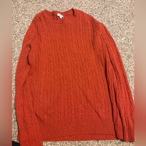Kim Rogers Women’s Crewneck Sweater - Burnt Orange